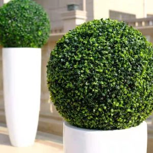 Bola de buchinho 38 cm /grama artificial para decoração de arranjos, casa, banheiro casamento