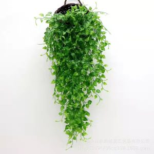 Planta Pendurada Verde Artificial Planta Bambu Parede Varanda  FL6700