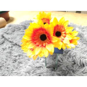 GIRASSOL 5 CABEÇA FLOR ARTFICIAL CC325