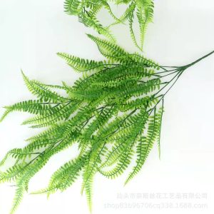 Planta Pendurada Verde Artificial Planta Chlorophytum Parede Varanda Casa Decoração FL-6705