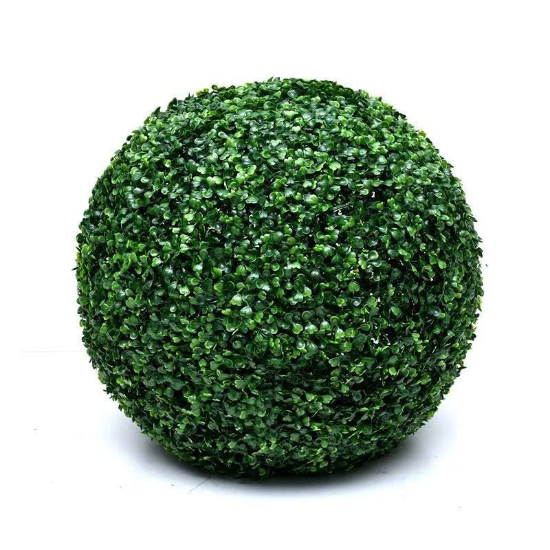 Bola de buchinho 23cm /grama artificial para decoração de casa para compor vasos, arranjos