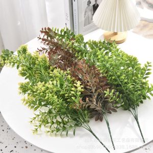 Planta Pendurada Verde Artificial Parede Varanda - FL-736