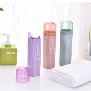 Porta escova de Dentes Viagens Creme Dental Portátil Alça Bolsa Mochila Estojo - CZ22945
