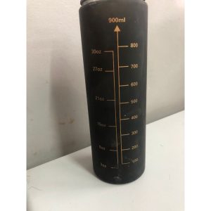 Garrafas com frases motivacionais PRETA (APENAS 900ML)