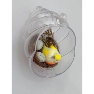 Bola de concha Esfera Acrílica Bola Acrílica - Esfera Acrílica Natal 6,5cm Lembrancinha Porta Foto festa de casamento