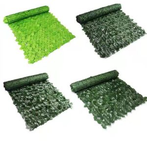 Muro Inglês JIBOIA Folhas Fícus 1.00x1.00m Artificial Para Decoração