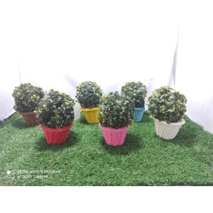 Vasinho com bola de buchinho 12cm