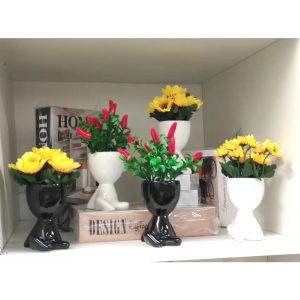 Arranjos Plantas Artificiais Cerejeiras Coloridas Decoração Moderna Para Casa Com vaso robert