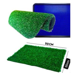 Tapetes Grama Sintética - 10mm -  50cm x 50cm para Decoração de Jardim Vertical Artificial campos de futebol FL-10081