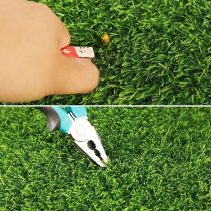 Grama Sintética 15mm - 10,00x2,00m Para Decoração Flores Jardim Campo de futebol  - FL10082