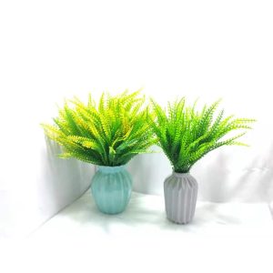 Galho Matinho Verde de ervas finas  plástica Unidade MT1111-7