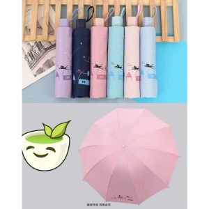 Guarda Chuva Gatinho No Telhado Tamanho Médio D899