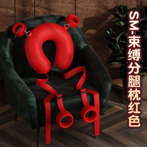 Travesseiro de sexo com algema, contenção COR VERMELHA - sx-9045